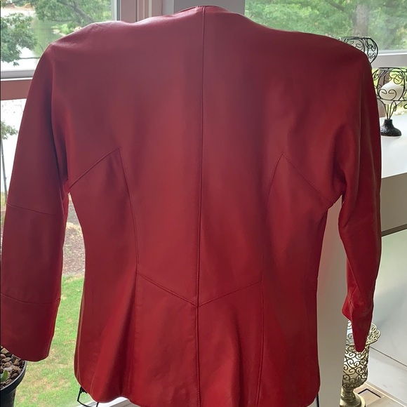 La Nouvelle Renaissance Vintage Leather Jacket - Picture 3 of 7